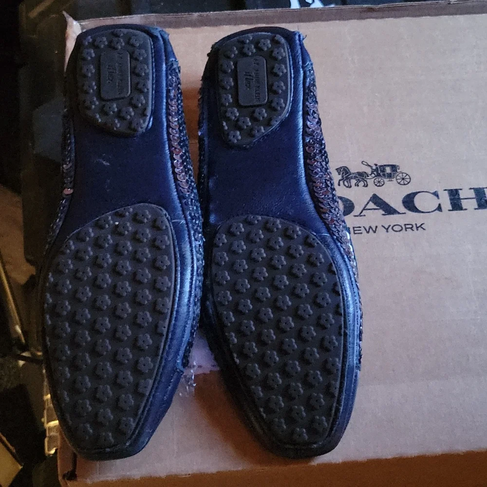 Anne Klein iflex sequin ballet slippers - Picture 3 of 8